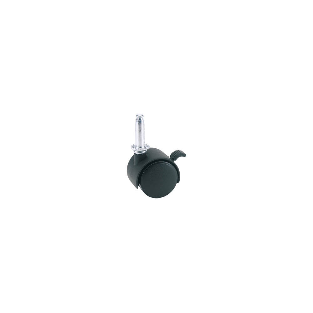 DRAPER 40mm Dia. Nylon Castor with Brake - S.W.L 25Kg: Model No.60140LB