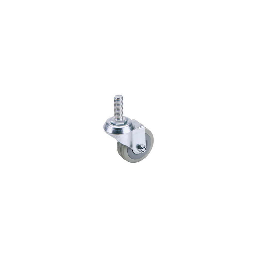 DRAPER 100mm Dia. Swivel Bolt Fixing Rubber Castor - S.W.L 80Kg: Model No.602100B
