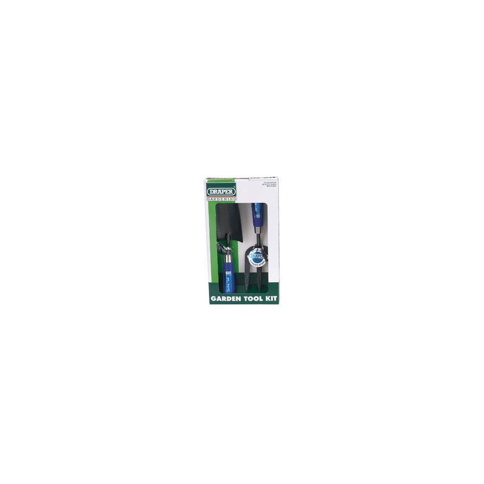 DRAPER 2 Piece Carbon Steel Heavy Duty Hand Fork and Trowel Set: Model No.GCFT2