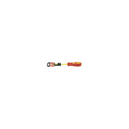 DRAPER Expert 4.0mm x 100mm Fully Insulated Plain Slot Screwdriver: Model No.960