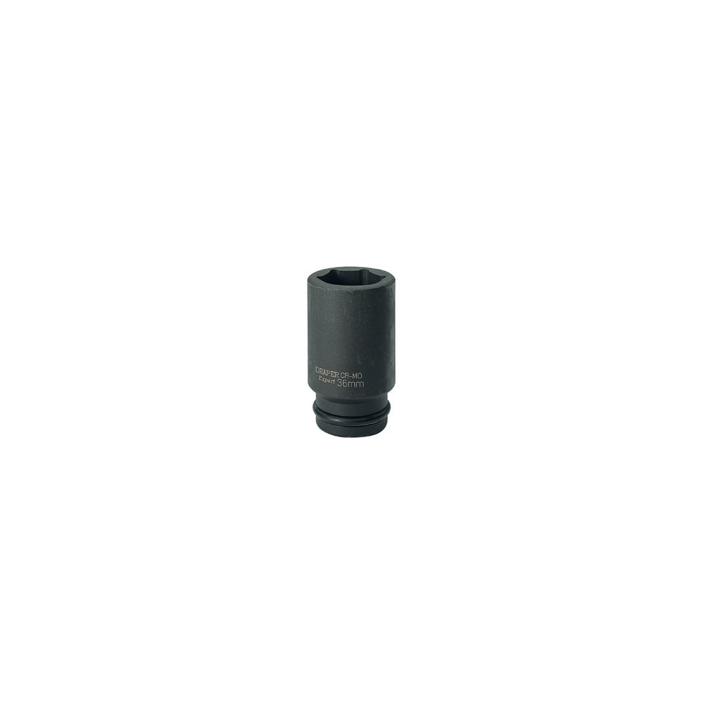 DRAPER Expert 36mm 3/4in. Square Drive Hi-Torq ; 6 Point Deep Impact Socket: Model No.419D-MM