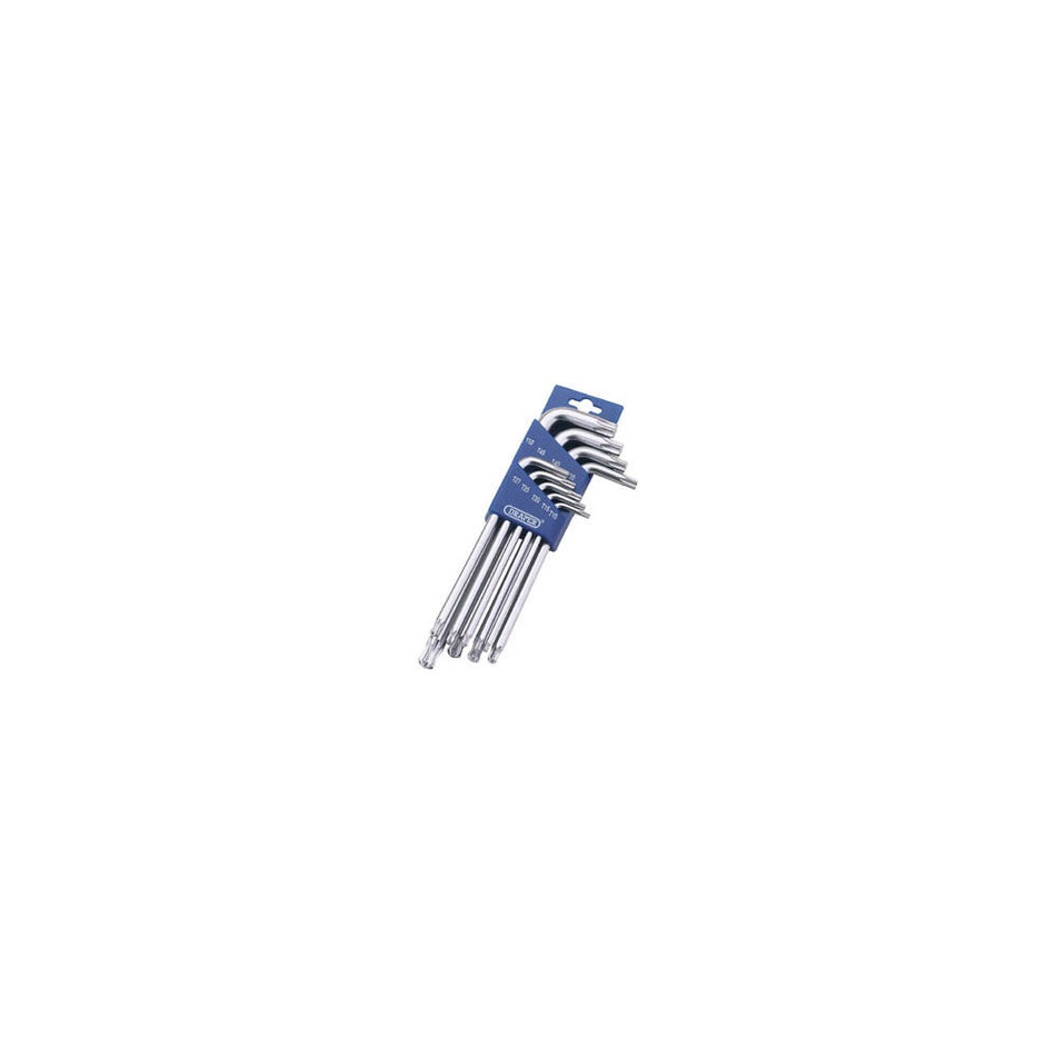 DRAPER 9 Piece Draper Tx-Star 1/2 Ball End Key Set: Model No.TXTB9
