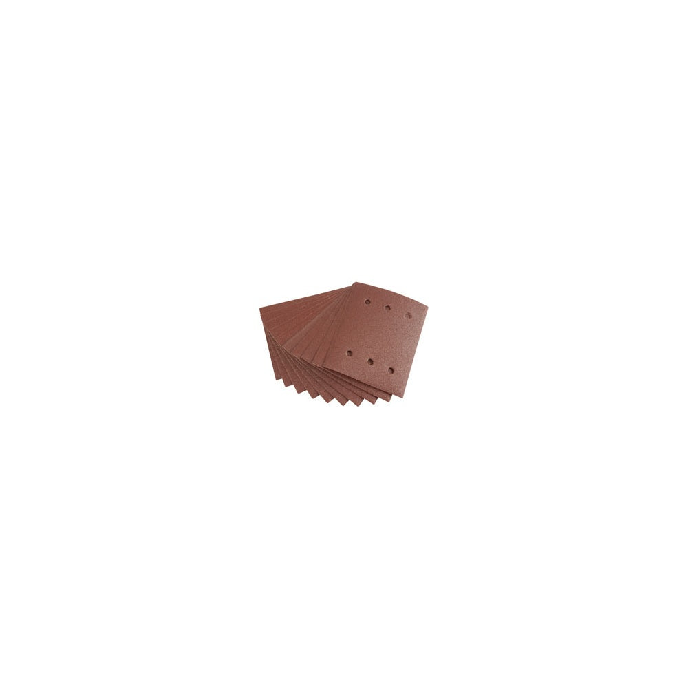 DRAPER Ten 115 x 145mm 80 Grit Aluminium Oxide Sanding Sheets: Model No.APT87
