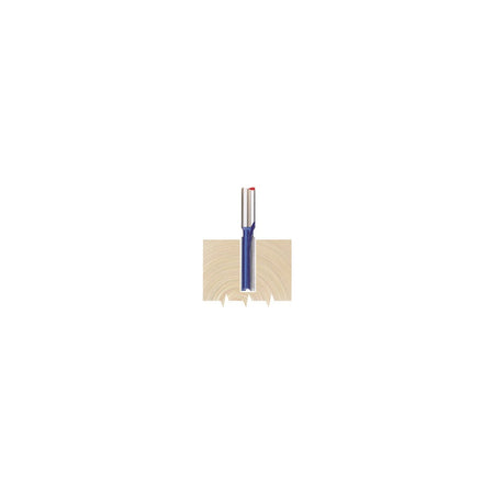 DRAPER 1/4in. Straight 6.35 x 25mm TCT Router Bit: Model No.RB2