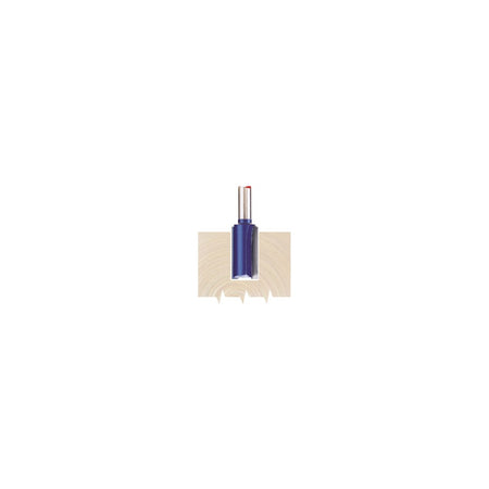 DRAPER 1/4in. Straight 12.7 x 25mm TCT Router Bit: Model No.RB5