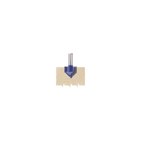 DRAPER 1/4in. Groove 19mm x 90deg; TCT Router Bit: Model No.RB8