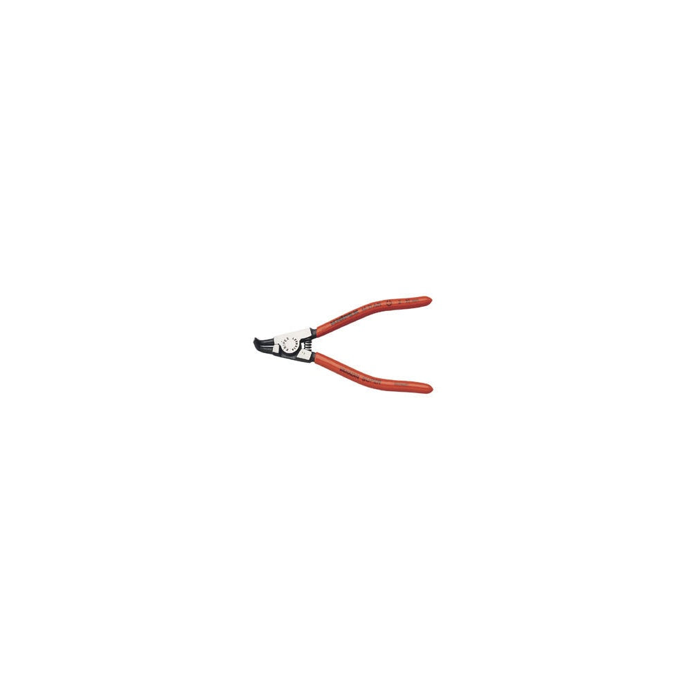 Knipex 3mm - 10mm A01Bent External Circlip Pliers : Model No.46 21 A01 SBE