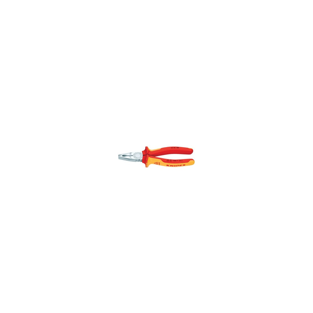 Knipex 180mm Fully Insulated Combination Pliers : Model No.03 06 180 SBE
