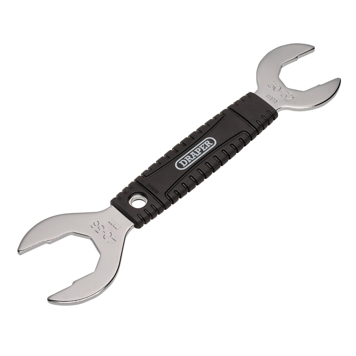 DRAPER Dual-Ended Bicycle Headset Wrench, 30/32/36/40mm Model No. BK-HW