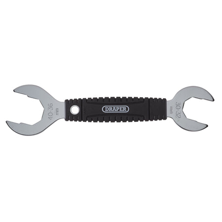 DRAPER Dual-Ended Bicycle Headset Wrench, 30/32/36/40mm Model No. BK-HW