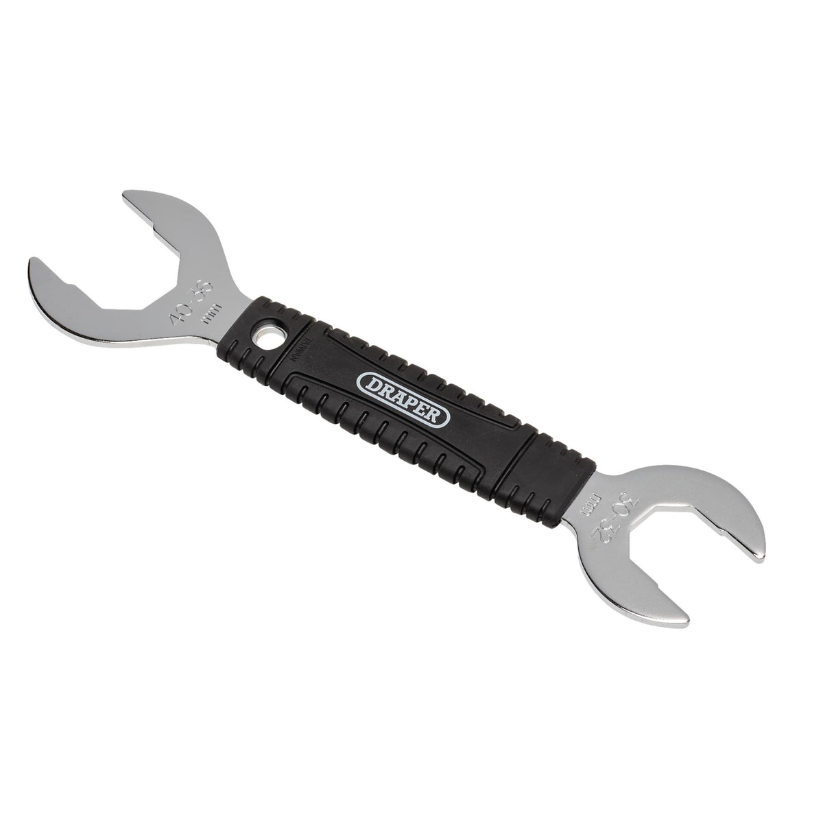 DRAPER Dual-Ended Bicycle Headset Wrench, 30/32/36/40mm Model No. BK-HW
