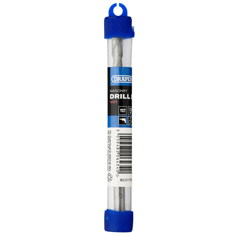 TCT Masonry Drill Bit, 7.0 x 100mm : Model No. DBMS