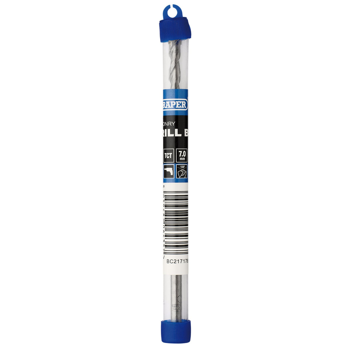 TCT Masonry Drill Bit, 7.0 x 150mm : Model No. DBMS