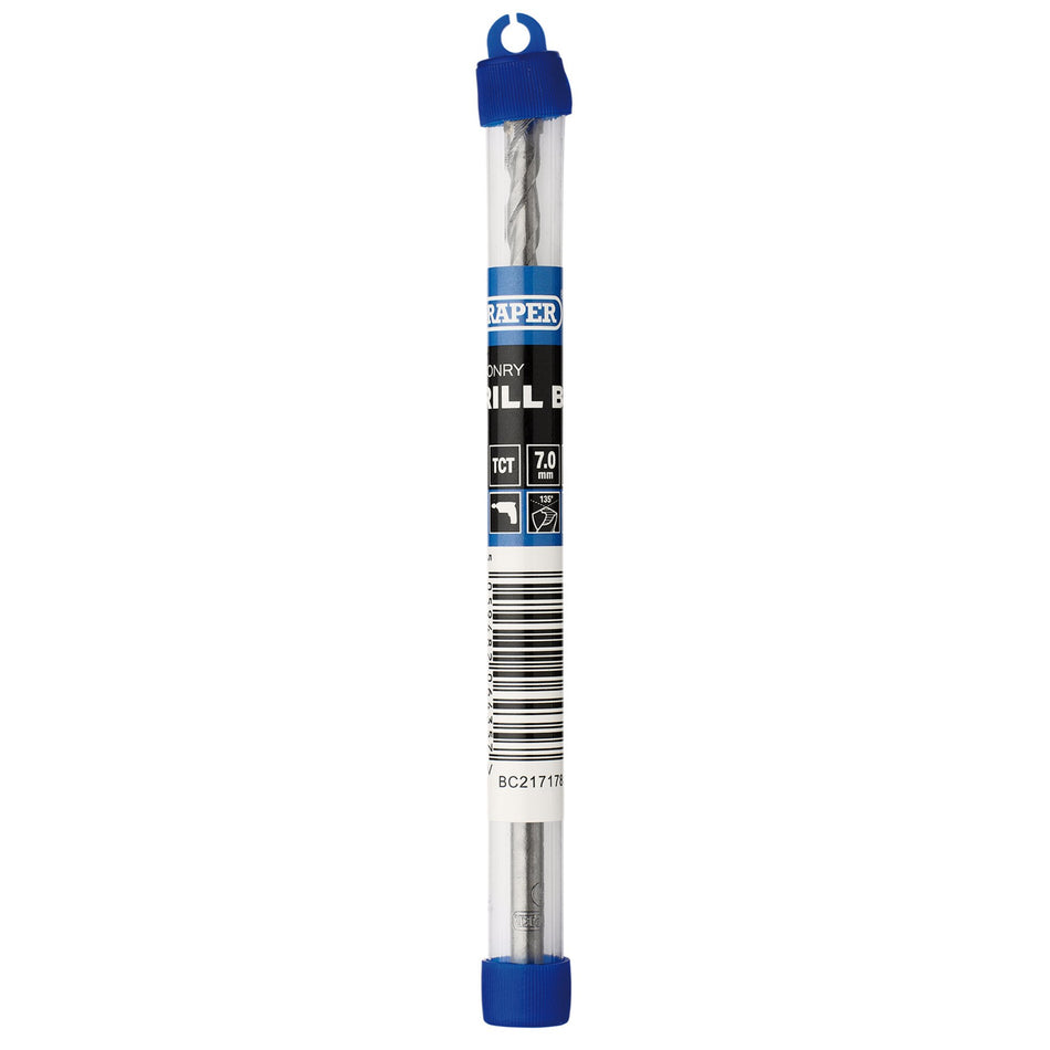 TCT Masonry Drill Bit, 7.0 x 150mm : Model No. DBMS