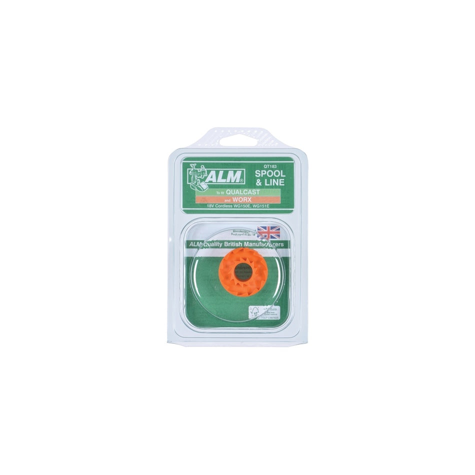 ALM Manufacturing QT183 Spool & Line Qualcast 1.5mm x 2.5m