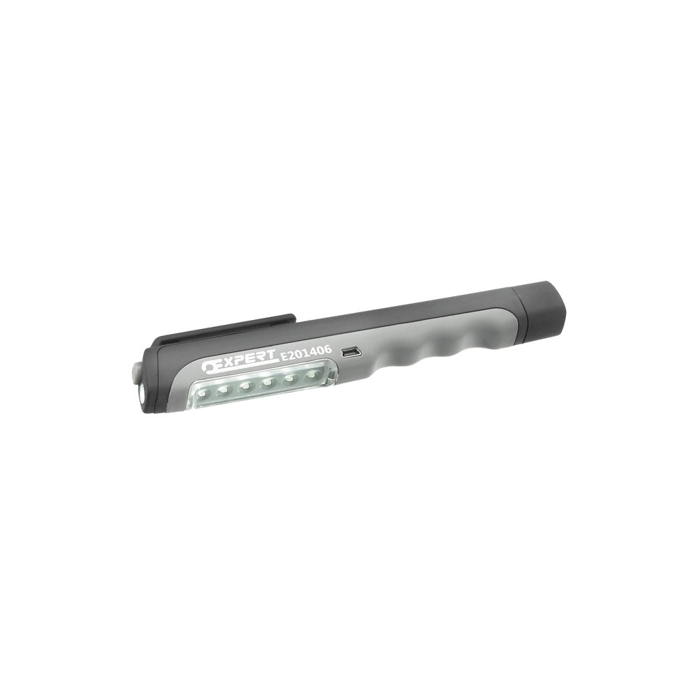 Britool USB Rechargeable Penlight 6+1 LED