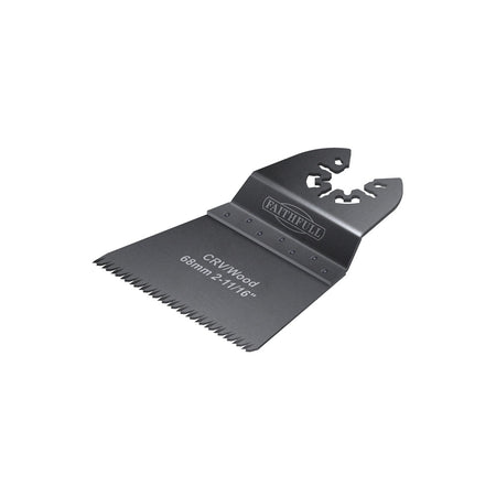 Faithfull Multi-Functional Tool Flush Wood Blade Ground Set 68mm Pack of 5