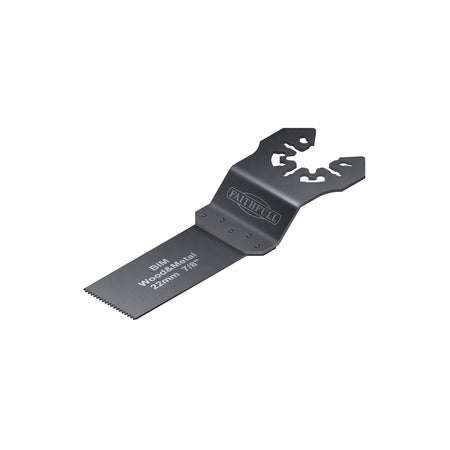 Faithfull Multi-Functional Tool Flush Wood/Metal Blade 22mm Pack of 5