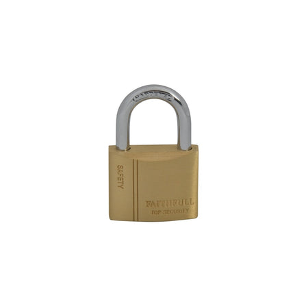 Faithfull Brass Padlock 40mm 3 Keys