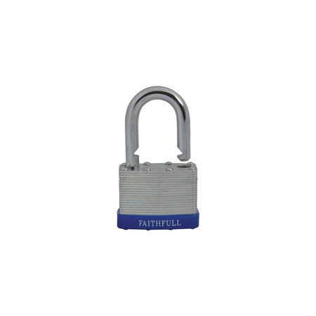Faithfull Laminated Steel Padlock 50mm 3 Keys