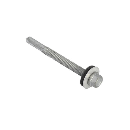 Forgefix TechFast Hex Head Roofing Screw Self Drill Heavy Section 5.5x80mm Pack 50