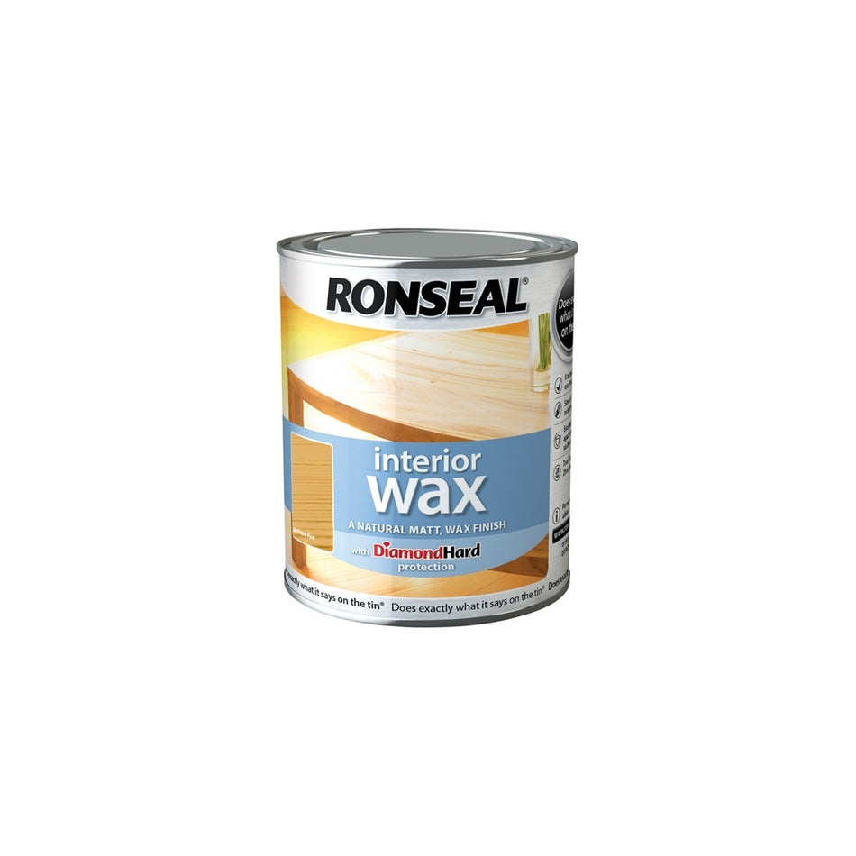 Ronseal Interior Wax Antique Pine 750ml