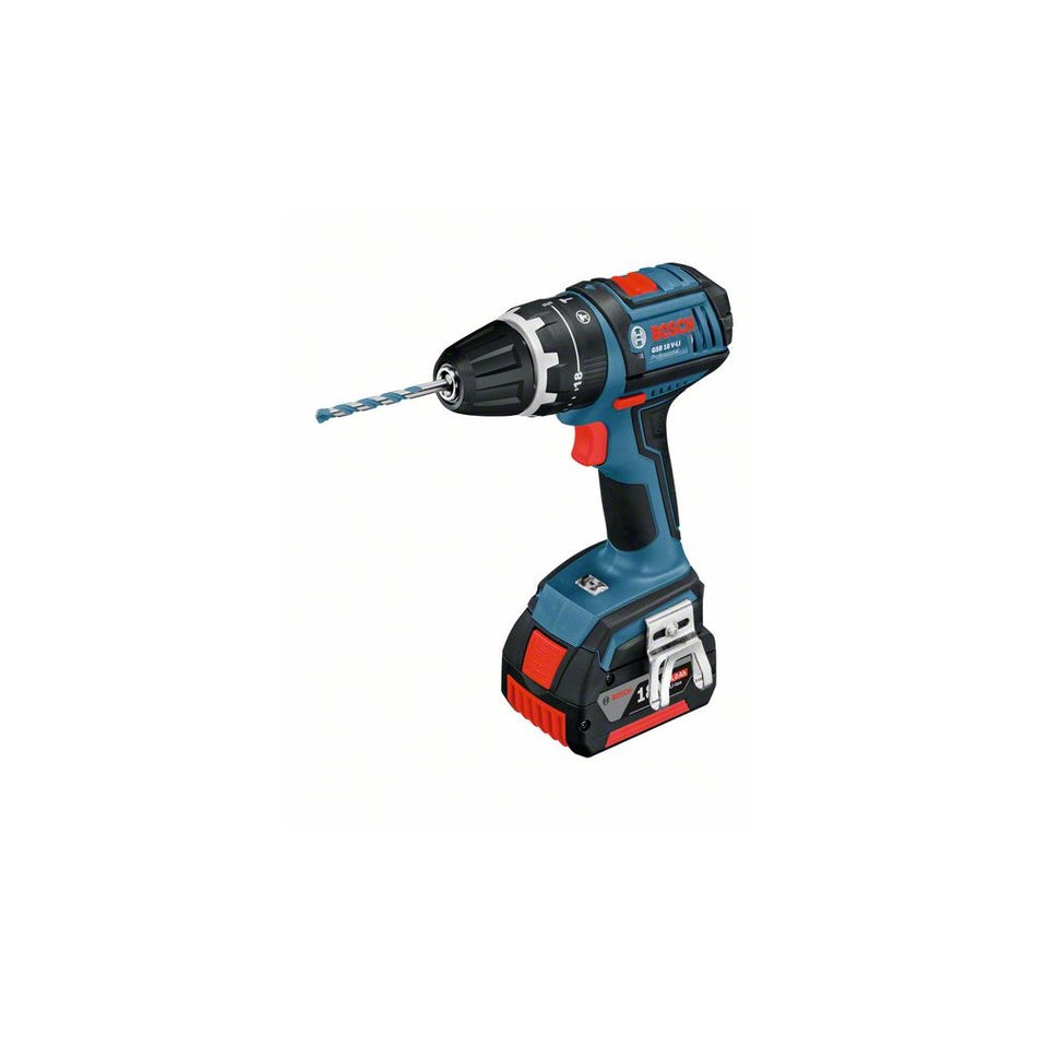 GSB 18 VE-LI Robust Combi Drill 18 Volt 2 x 4.0Ah Li-ion