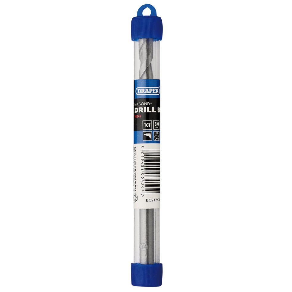 TCT Masonry Drill Bit, 8.0 x 120mm : Model No. DBMS