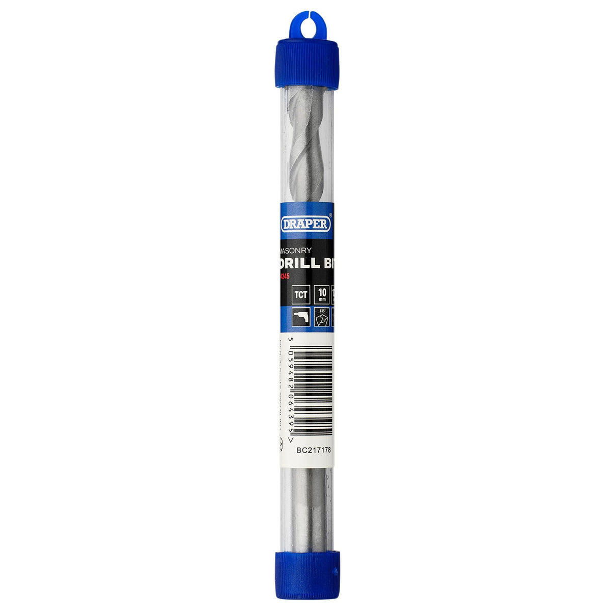 TCT Masonry Drill Bit, 10.0 x 120mm : Model No. DBMS