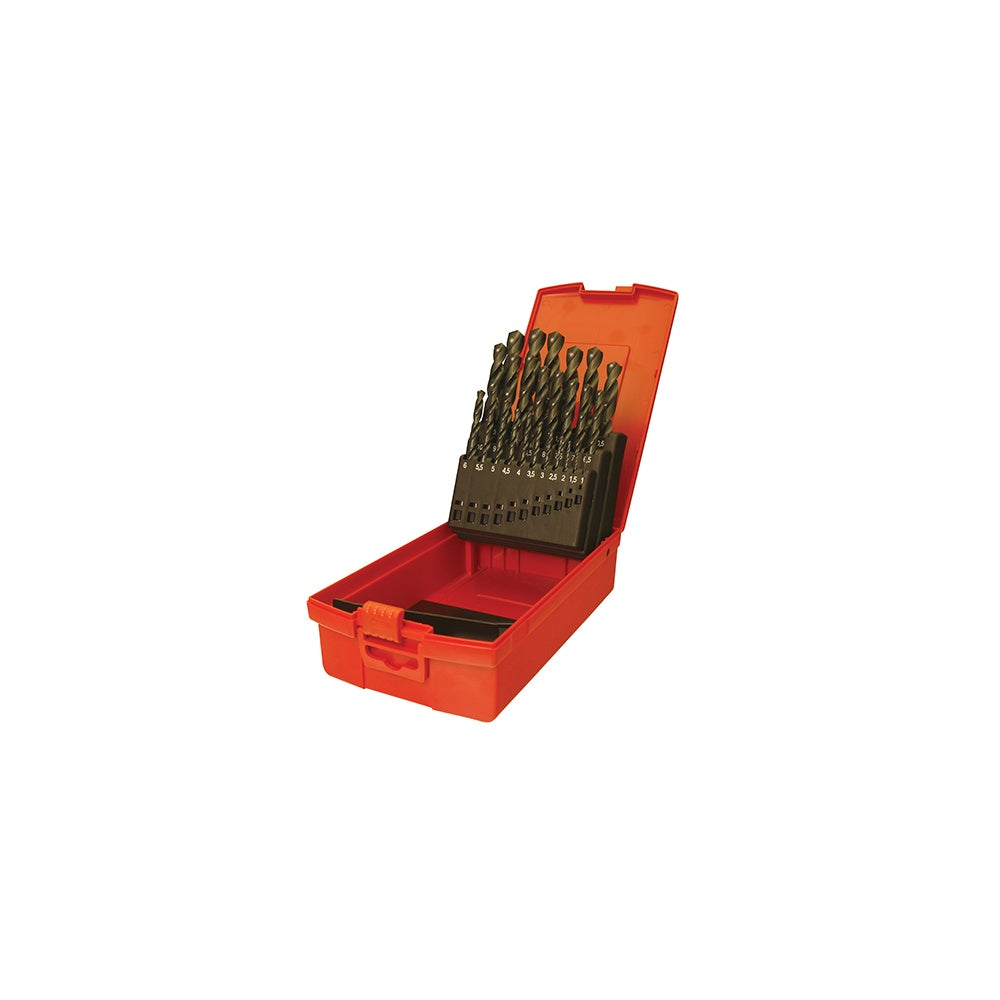 Dormer A190 No.202 Metric HSS Drill Set of 51 1.0-6.0 x 0.1mm