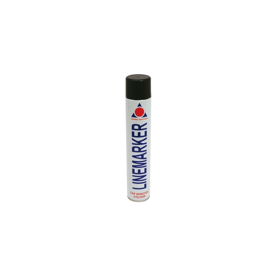 Aerosol 0906 Line Marking Spray Paint Black 750ml