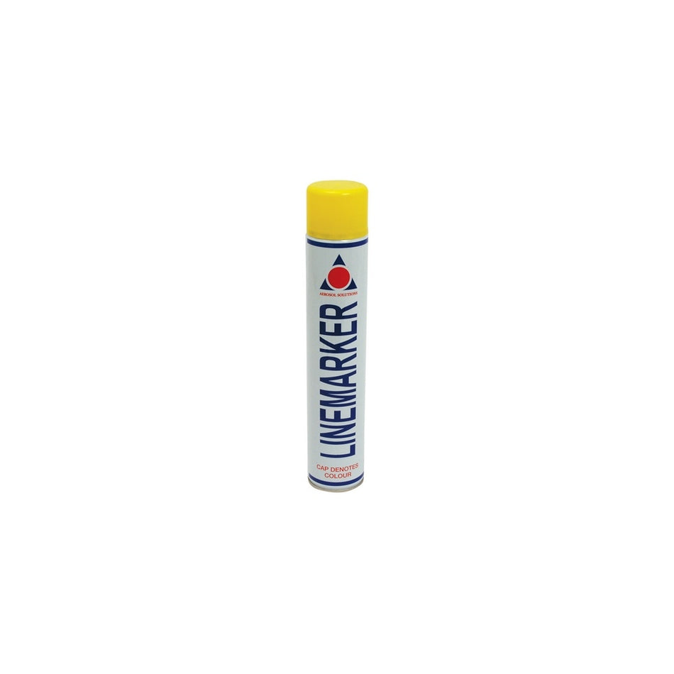 Aerosol 0900 Line Marking Spray Paint Yellow 750ml