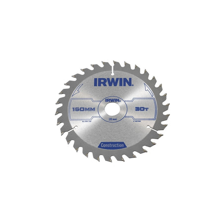 IRWIN Circular Saw Blade 150 x 20mm x 30T ATB