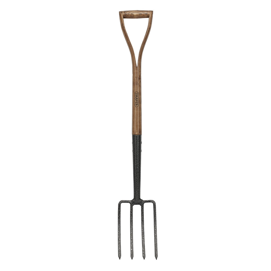 DRAPER Carbon Steel Border Fork with Ash Handle: Model No.A106EH/I