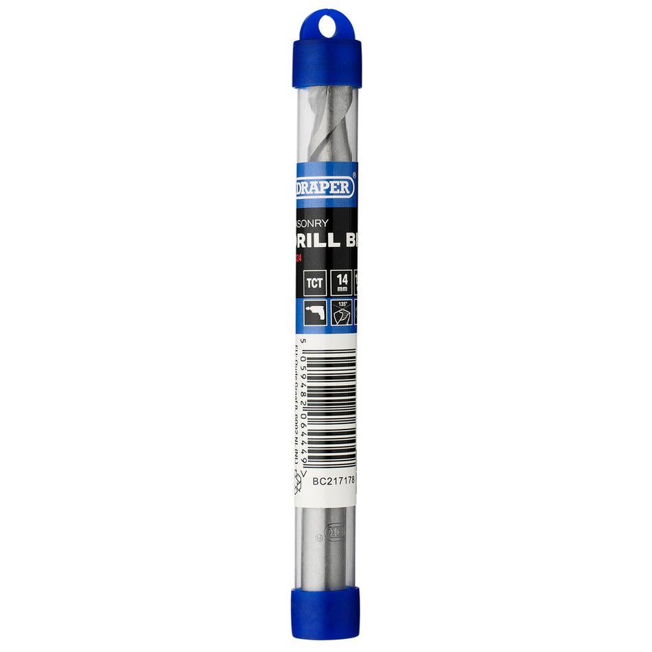 TCT Masonry Drill Bit, 14.0 x 150mm : Model No. DBMS
