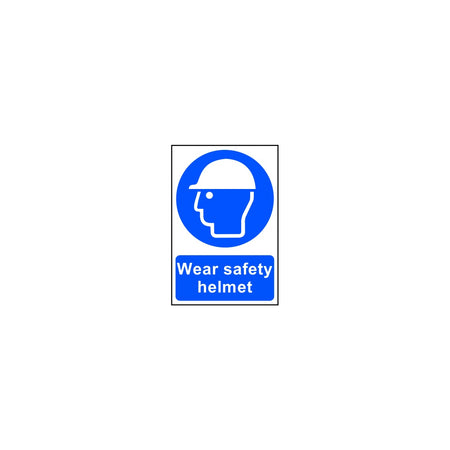 Wear Safety Helmet - PVC (200 x 300mm)