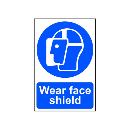 Wear face shield - PVC (200 x 300mm)