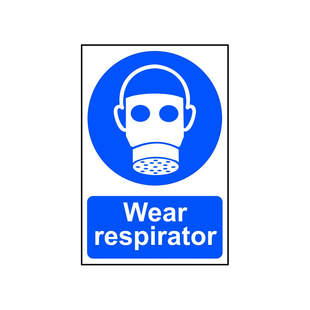 Wear respirator - PVC (200 x 300mm)