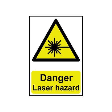 Danger Laser hazard - PVC (200 x 300mm)