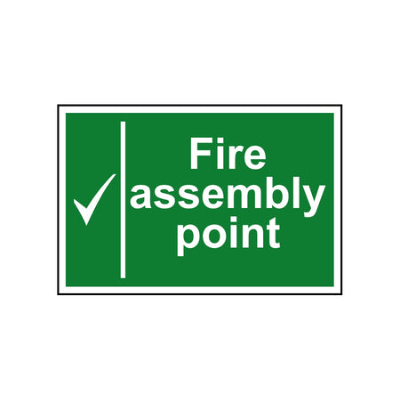 Fire assembly point - PVC (300 x 200mm)