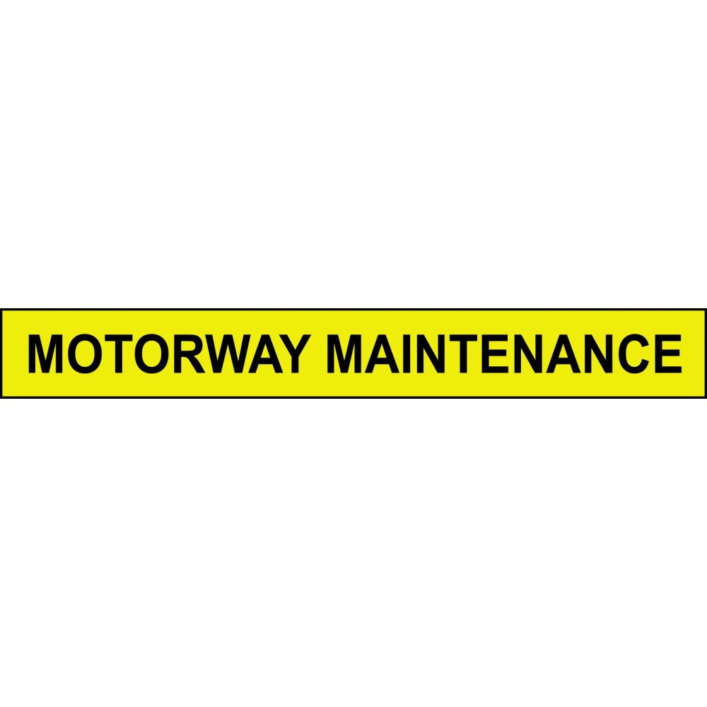 Motorway Maintenance - SAV (600 x 300mm)