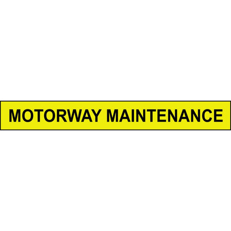 Motorway Maintenance - SAV (600 x 300mm)