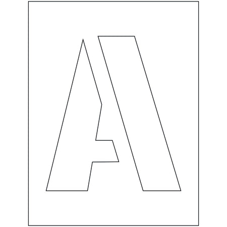 250mm Letter Stencil Kit