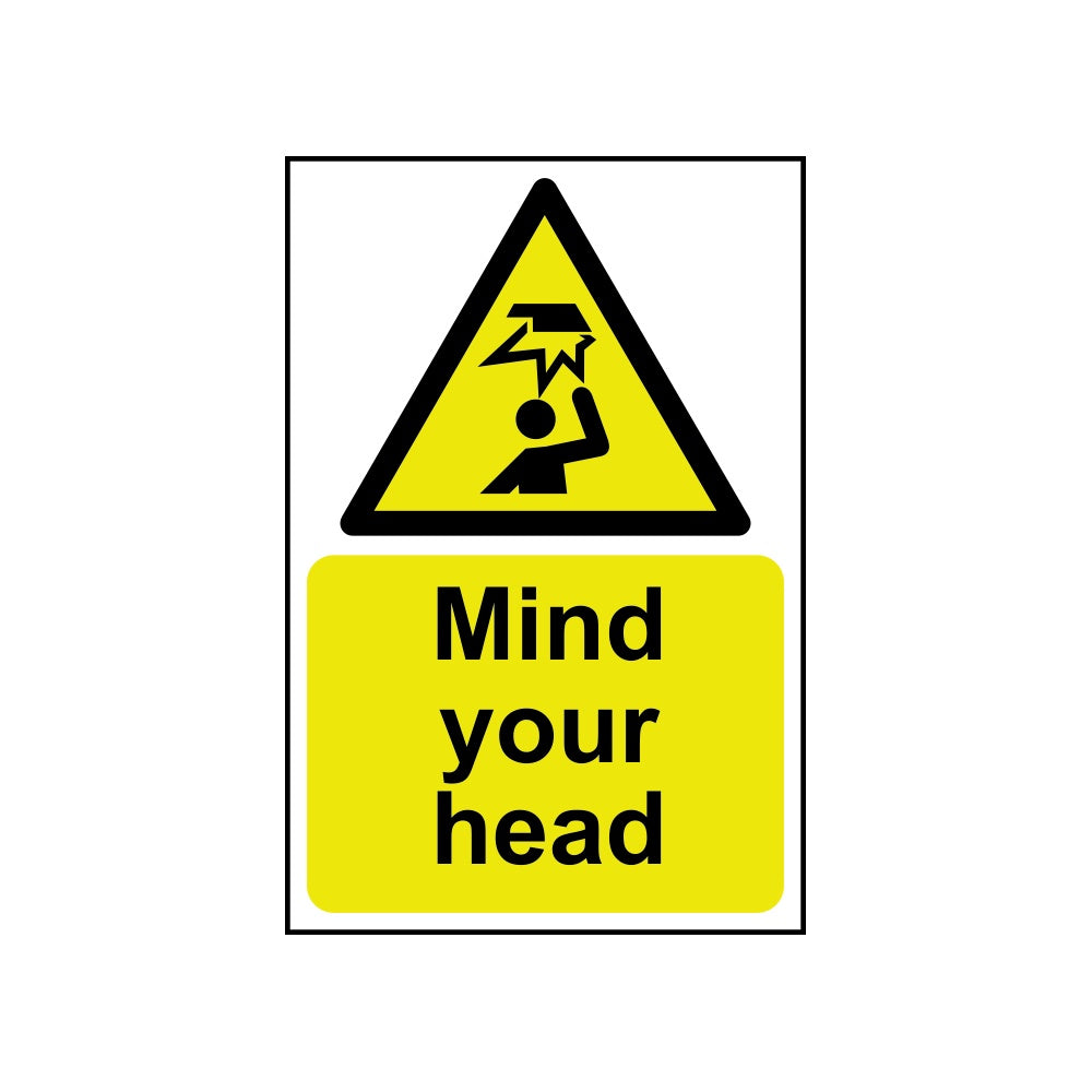 Mind your head - RPVC (200 x 300mm)