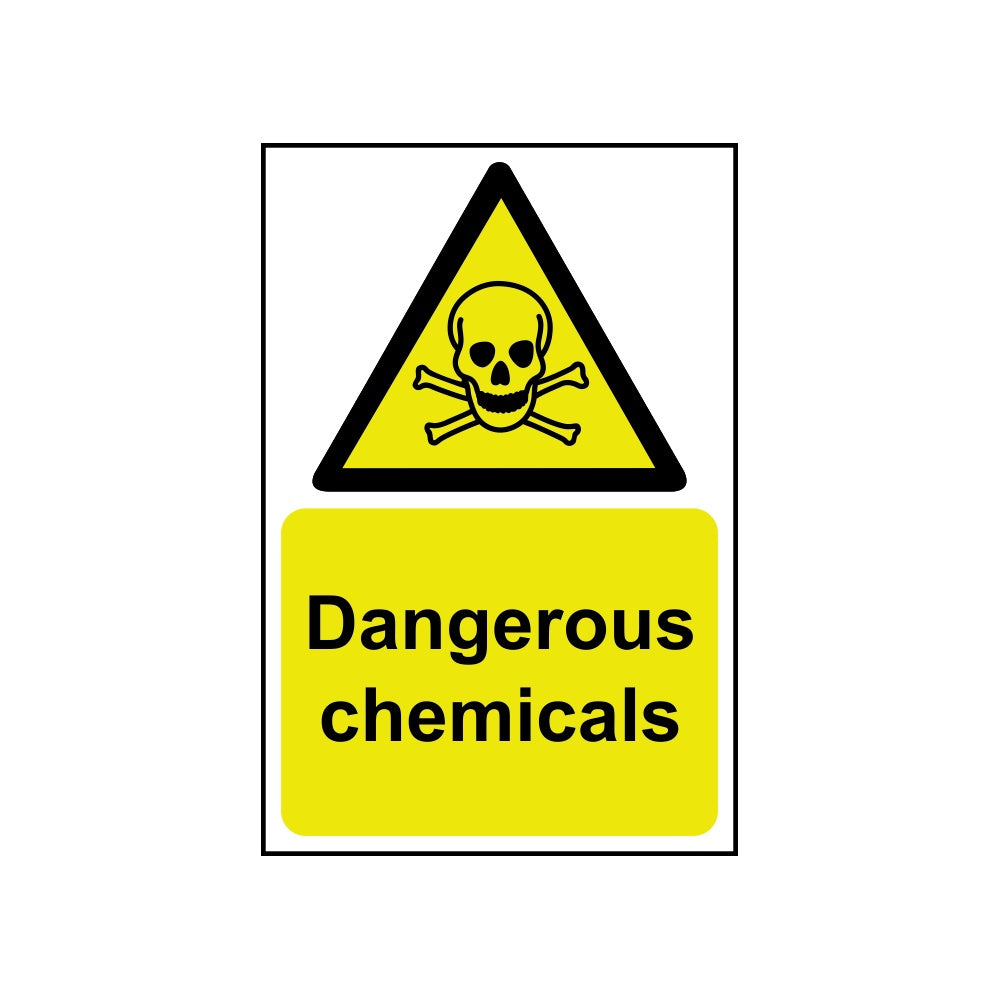 Dangerous chemicals - RPVC (400 x 600mm)