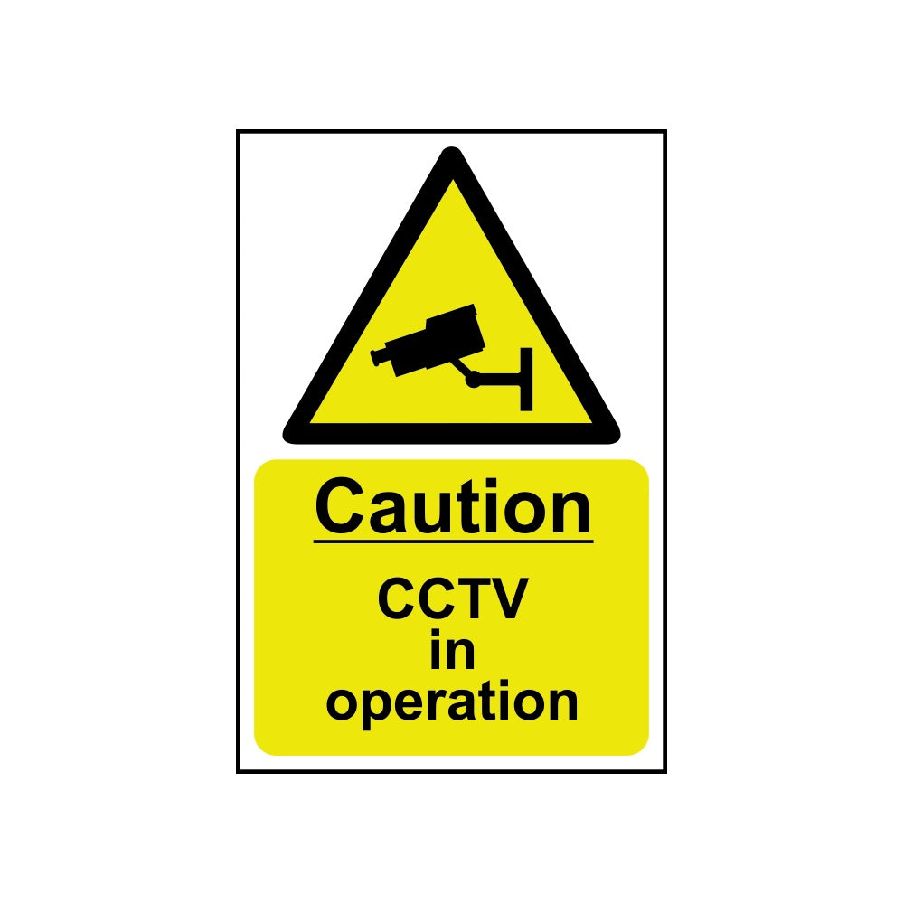 Caution CCTV in operation - SAV (200 x 300mm)