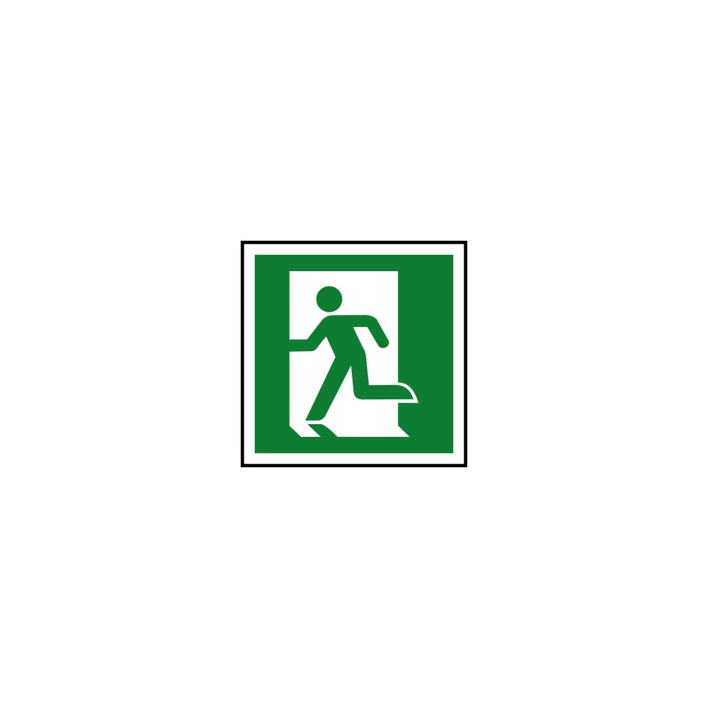 Running man symbol (Left) - RPVC (150 x 150mm) – Cassells Industrial ...