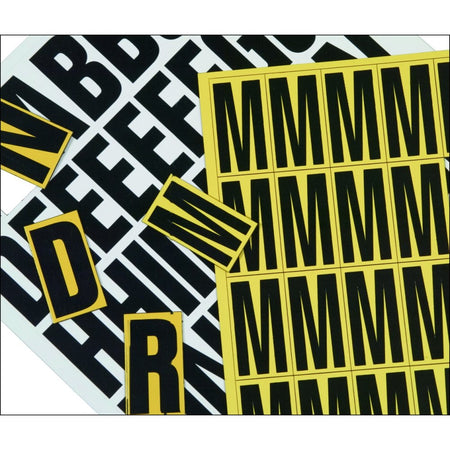 Magnetic Number Set - 39mm (Yellow)