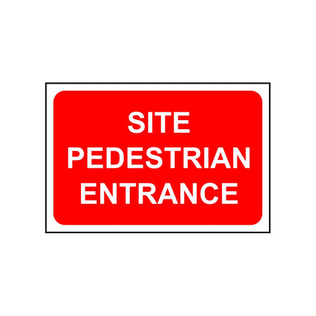 Site pedestrian entrance - RPVC (600 x 400mm)
