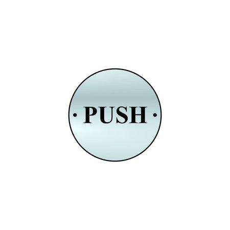 Push door disc - SAA (75mm dia.)